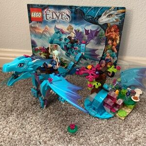 LEGO Elves 41172 The Water Dragon Adventure 100% Complete w/ Instructions No Box